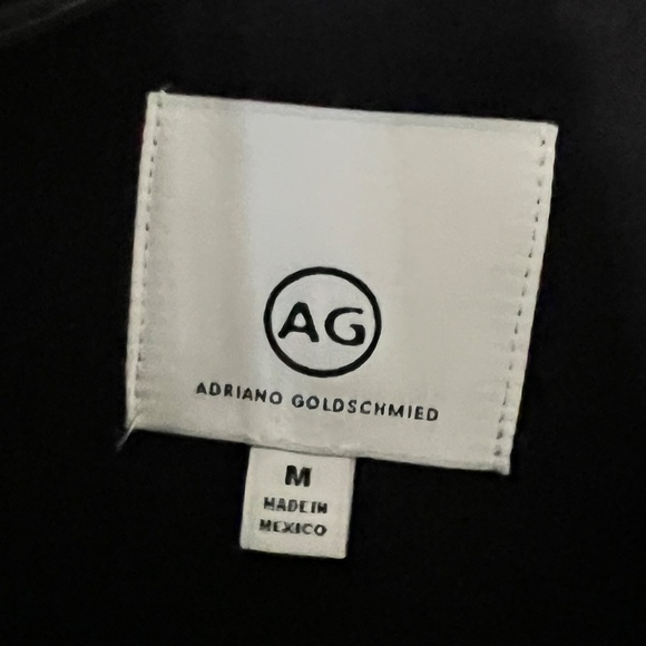 AG Adriano Goldschmied Kahlen Belted Jacket In Indigo Ink Size Medium EUC - Picture 8 of 11